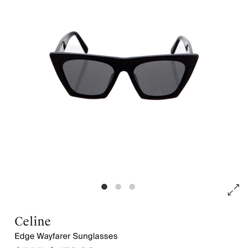 Celine Edge Wayfarer Sunglasses